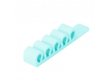 Office organizér kabelů / nalepovací / mint