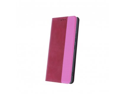Pouzdro Smart Trendy Texture pro Samsung Galaxy A53 5G červená / růžová
