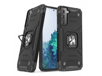 Wozinsky Ring Armor TPU/PC kryt pro Samsung Galaxy S22+, černá