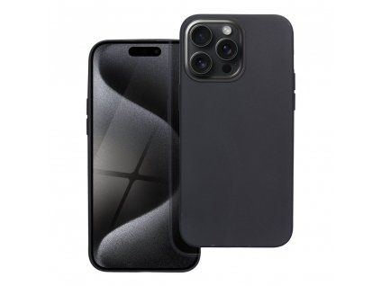 Pouzdro Matt Case TPU, kryt pro Apple iPhone 15 PRO MAX, černá