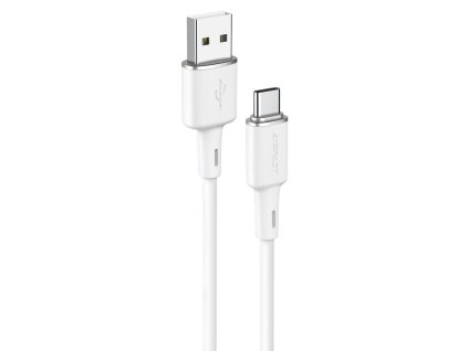 Acefast C2-04 kabel USB - USB-C / 1,2m / 3A bílý