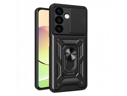 Hybrid Armor CAMSHIELD / odolné pouzdro / kryt 4v1 / pro Samsung Galaxy S24 / černé
