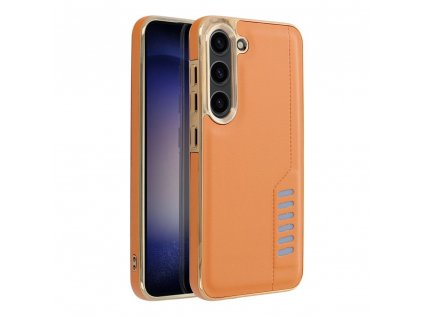 MILANO Case pouzdro / kryt pro Samsung Galaxy S24 brown / hnědé