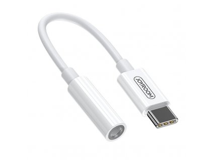 Joyroom SH-C1 audio adaptér USB-C / 3,5mm jack / DAC čip / white