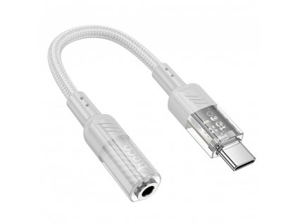 Hoco LS37 audio adaptér USB-C / 3,5mm jack / DAC čip / grey