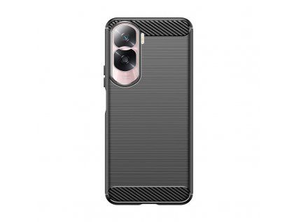 Carbon Case pouzdro / kryt pro Honor 90 Lite, černá