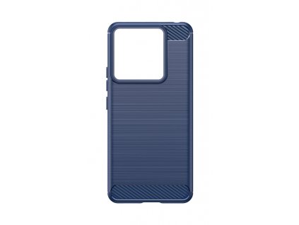 Pouzdro Carbon Case pro Xiaomi RedMi NOTE 13 PRO+ modré