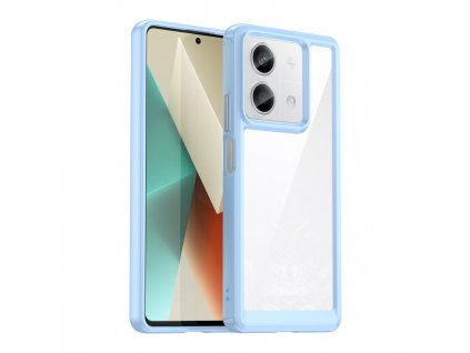 Outer Space case pouzdro / kryt pro Xiaomi RedMi NOTE 13 PRO 5G clear / blue