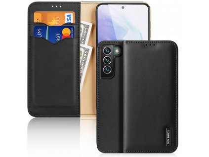 Dux Ducis kožené pouzdro Hivo Bookcase Samsung Galaxy S22 Plus black / černé