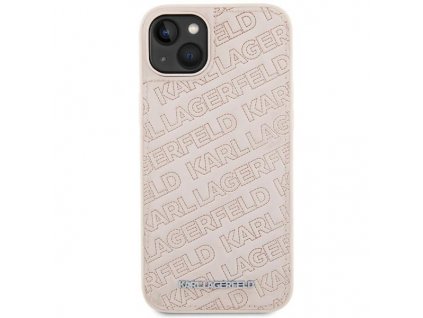 KARL LAGERFELD pouzdro / kryt pro Apple iPhone 15 (6,1") / KLHCP15SPQKPMP