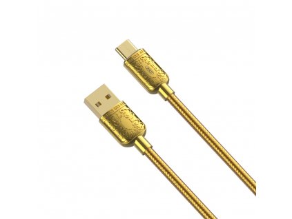 XO NB216 kabel USB - USB-C / 2,4A / 1m / gold edition