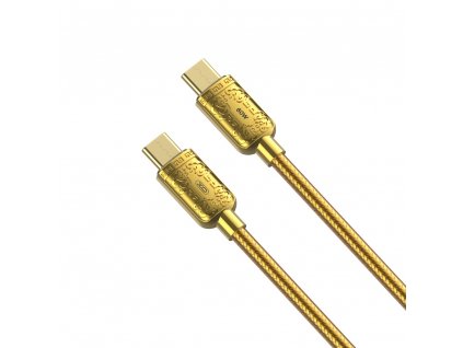 XO NB-Q217B kabel USB-C PD - USB-C / 60W / 1m / gold edition