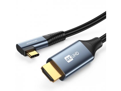 Joyroom SY-20C1 HDMI kabel / USB-C / L-Konektor / 4K 60Hz / 2m