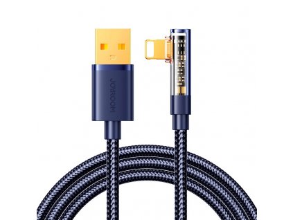 Joyroom S-UL012A6 kabel USB - iPhone Lightning / 1,2m / 2,4A / L-konektor / modrý