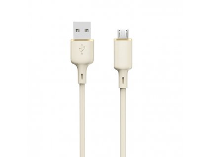 Dudao L7SM USB kabel - Micro USB / 1m / 5A / béžový