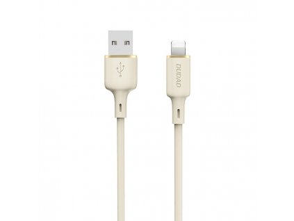 Dudao L7SL USB kabel - Apple Lightning / 1m / 5A / béžový