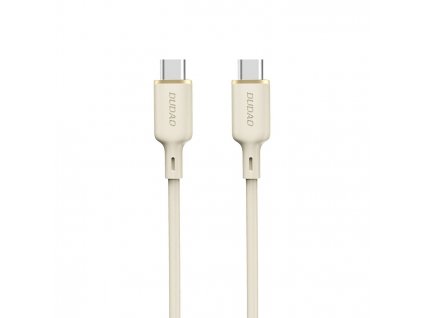 Dudao L7SCC kabel USB-C - USB-C / 1m / 100W / béžový
