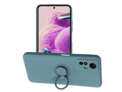 Silicone RING Case pouzdro 3v1 pro Xiaomi RedMi NOTE 12S zelené