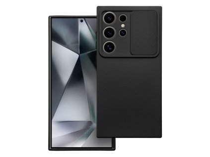Slide TPU CAMSHIELD / pružné pouzdro / kryt / pro Samsung Galaxy S24 Ultra / černé
