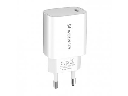 Wozinsky WGWCCW nabíječka USB-C PD / 20W / bílá