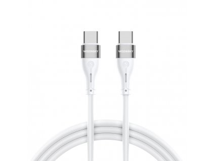 Wozinsky WSTCC1 USB-C PD kabel - USB-C / 1m / 65W / bílý