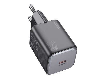 Hoco N40 nabíječka do sítě USB-C PD / QC / 20W / černá