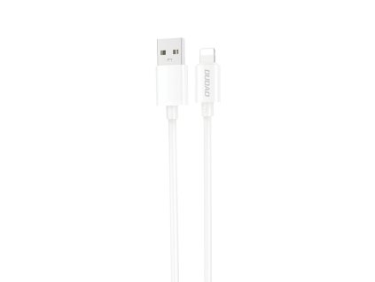 Dudao L4SL USB kabel - Apple Lightning / 1m / 5A / bílý