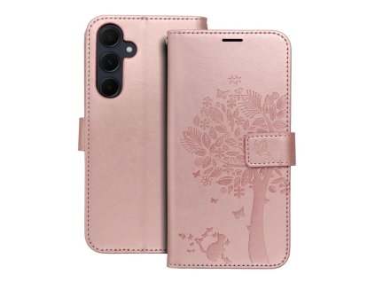 Pouzdro Smart Mezzo Tree pro Samsung Galaxy A34 5G růžové