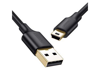 Ugreen US132 USB kabel - Mini USB / 3m / černý
