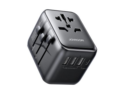 Joyroom JR-TCW01 nabíječka (celý svět) do sítě 3x USB-A + 1x USB-C / 17W