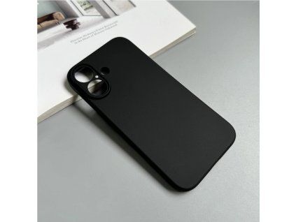 Soft Color Case silikonový kryt pro Apple iPhone 16 Plus, černá