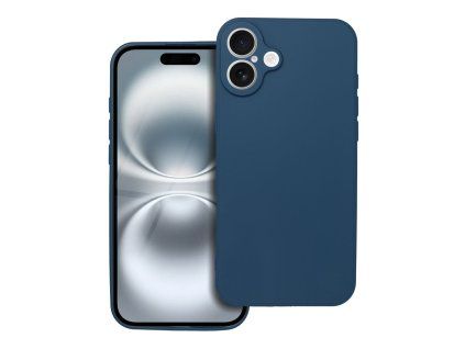 Soft Color Case silikonový kryt pro Apple iPhone 16, modrá