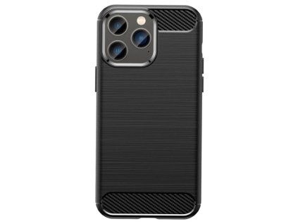 Carbon Case pouzdro / kryt pro Apple iPhone 16 PRO MAX černé