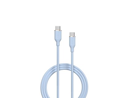 Devia EC632 kabel USB-C - USB-C / 1,2m / 3A / 60W / PD / modrý
