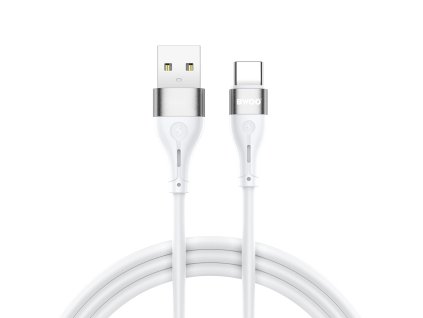BWOO X280C USB kabel - USB-C / 1m / 3A / bílý