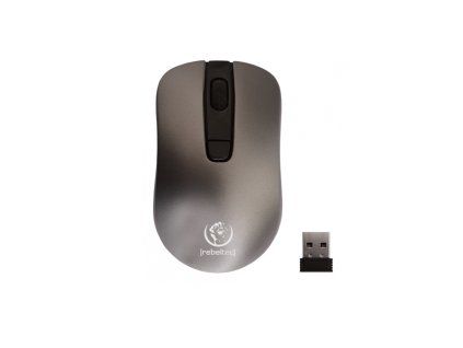 Rebeltec STAR bezdrátová / bluetooth myš k počítači / šedá