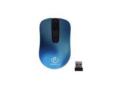 Rebeltec STAR bezdrátová / bluetooth myš k počítači / modrá