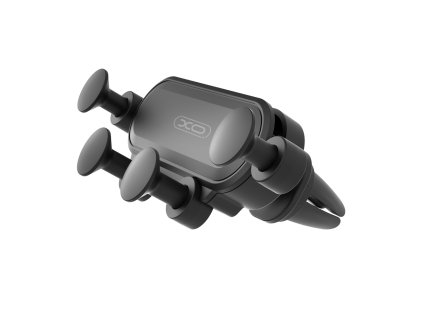 XO C41 gravitační držák do mřížky ventilátoru / černý