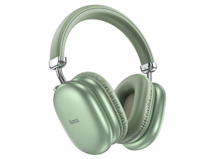 HOCO W35 MAX / náhlavní bluetooth sluchátka / zelené