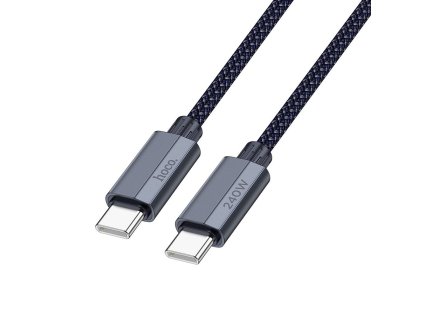 Hoco U134 kabel USB-C PD - USB-C / 1,8m / 240W / černý