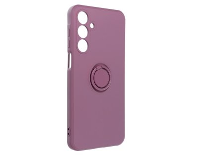 Silicone RING Case pouzdro 3v1 pro Samsung Galaxy A25 5G purple