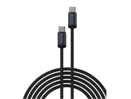 Devia EC646 kabel USB-C - USB-C PD / 1m / 60W / 3A / černý