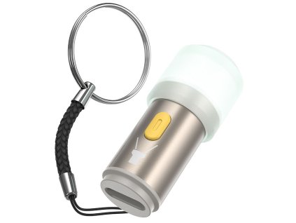 Hoco UA38A LED světlo pro zdířku USB-C / zlatá