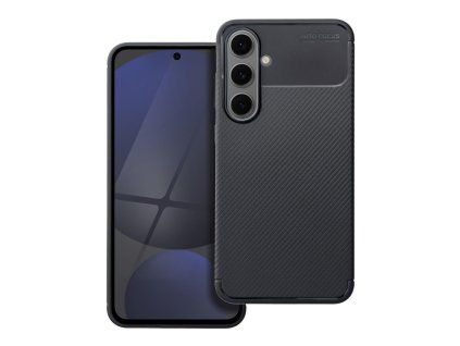 Carbon PREMIUM Case kryt pro Samsung Galaxy A56 5G, černá