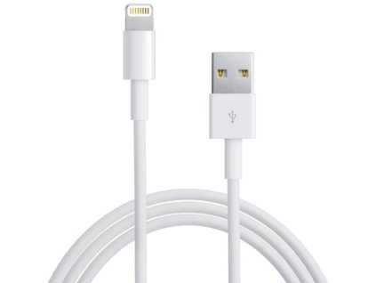 Datový kabel pro Apple iPhone 5/5C/5S/SE/6/6S/6+/6S+/7/7+/8/X, Xs lightning - OEM white