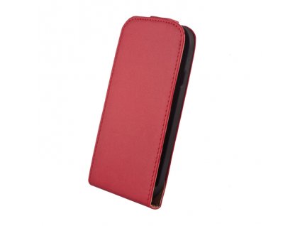 SLIGO Elegance vyklápěcí pouzdro HTC Windows phone 8S červené