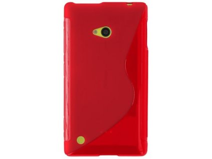 S Case pouzdro Nokia 720 Lumia red / červené
