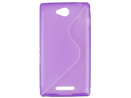 S Case pouzdro Sony Xperia C, C2305 purple
