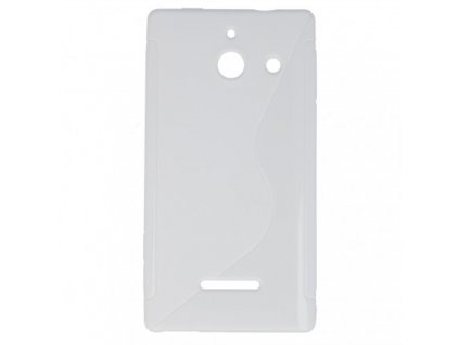 S Case pouzdro Huawei Ascend W1 transparent white