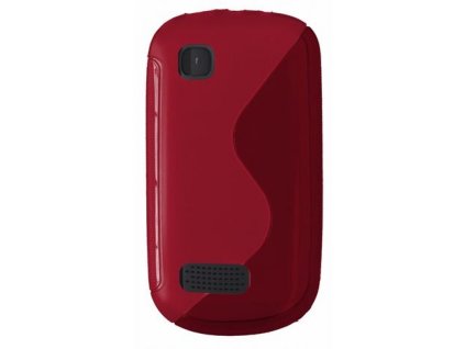 S Case pouzdro Nokia 200/201 Asha red / červené